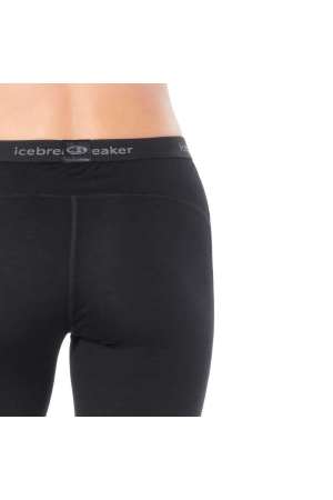 Icebreaker 200 Oasis Leggings Women's Black 104383-0011 onderkleding/thermokleding online bestellen bij Kathmandu Outdoor & Travel