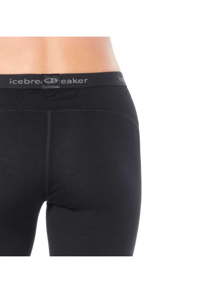 Icebreaker 200 Oasis Leggings Women's Black 104383-0011 onderkleding/thermokleding online bestellen bij Kathmandu Outdoor & Travel