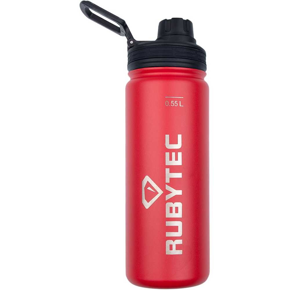 Rubytec Cool Drink Bottle 550ml. Red RU513205B drinkflessen en thermosflessen online bestellen bij Kathmandu Outdoor & Travel