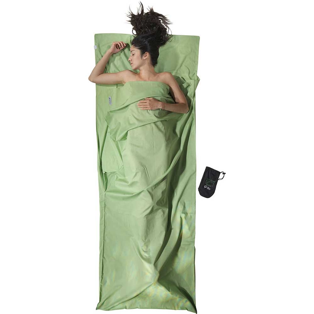 Cocoon TravelSheet Organic Cotton Forest Shade CCT46-O lakenzakken en liners online bestellen bij Kathmandu Outdoor & Travel