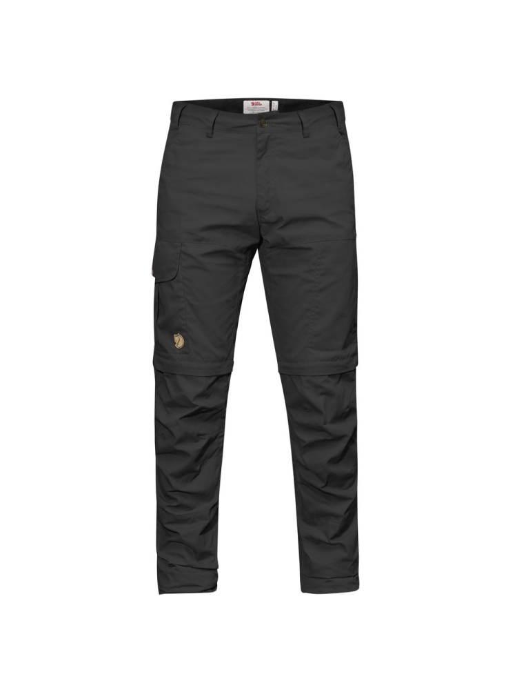 Fjällräven Karl Pro Zip off trousers Darkgrey 81463-030 broeken online bestellen bij Kathmandu Outdoor & Travel