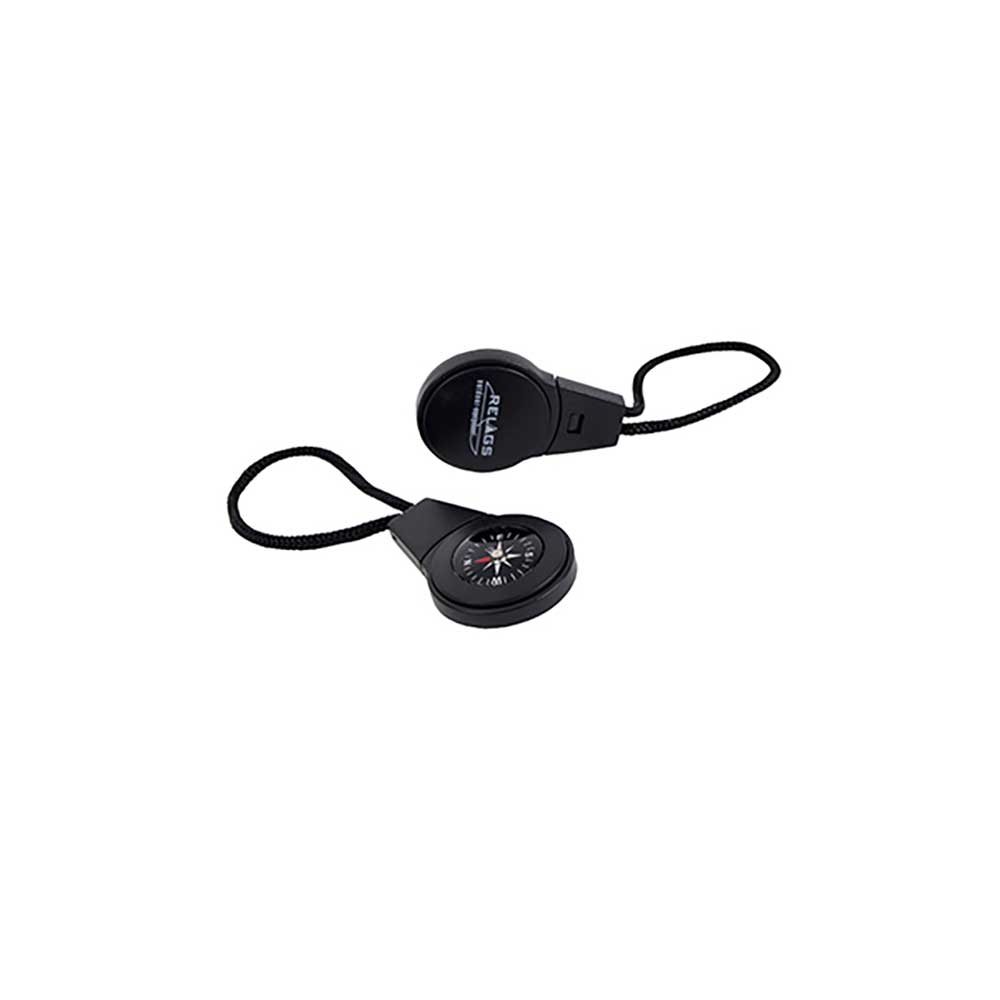Relags Mini Kompas voor aan rits Black 360270 gadgets en handigheden online bestellen bij Kathmandu Outdoor & Travel