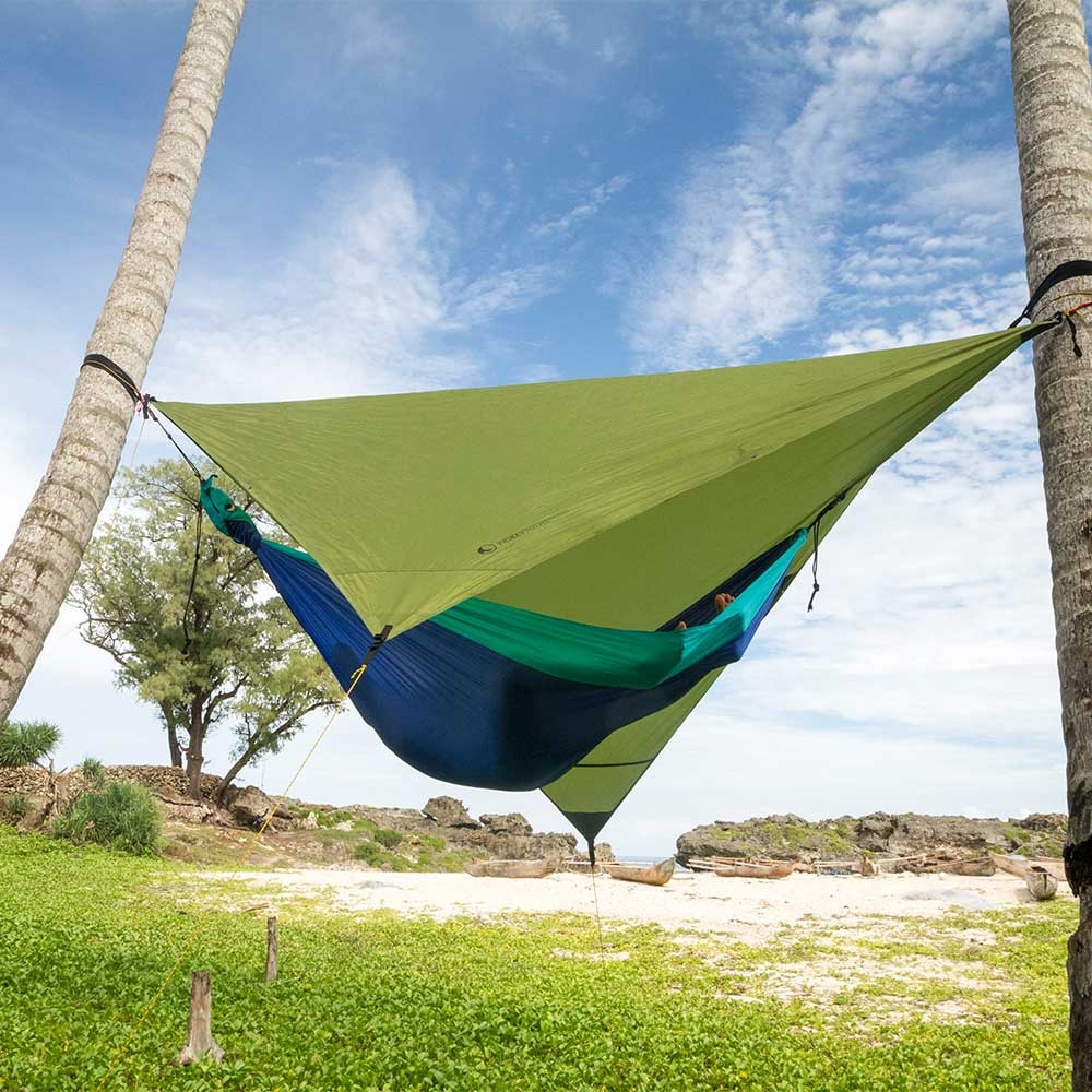 Ticket to the Moon Tarp-Ticket to the Moon Green TMTARP hangmatten online bestellen bij Kathmandu Outdoor & Travel
