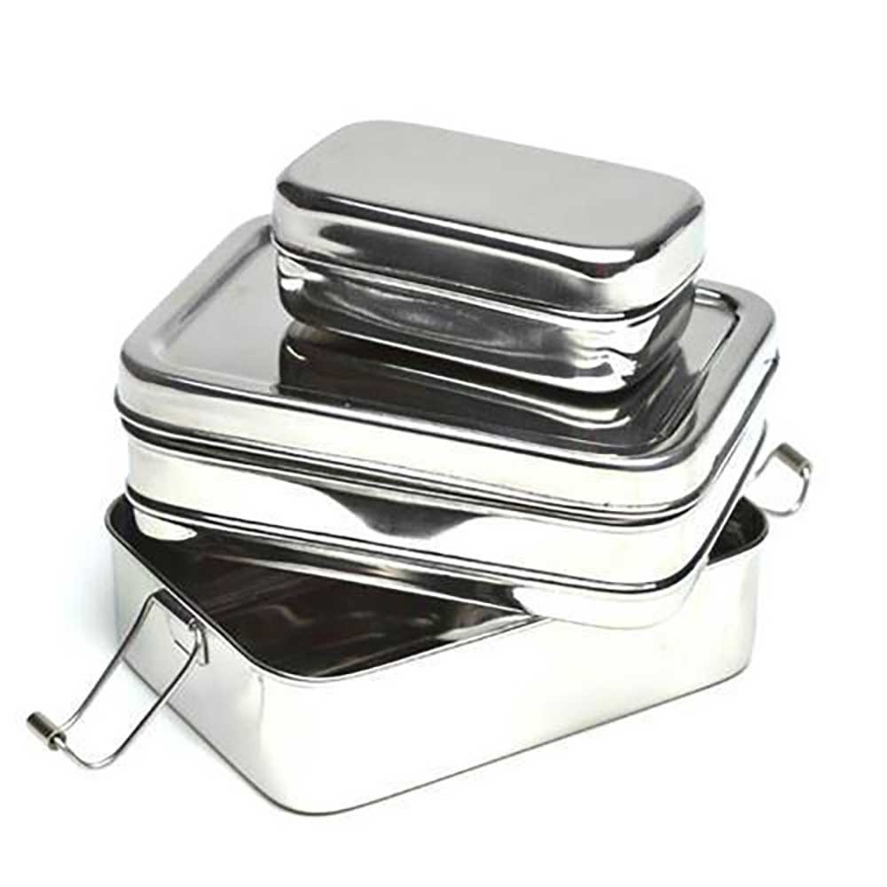 Eco Lunch Box Three-in-one Classic RVS R548135 koken online bestellen bij Kathmandu Outdoor & Travel