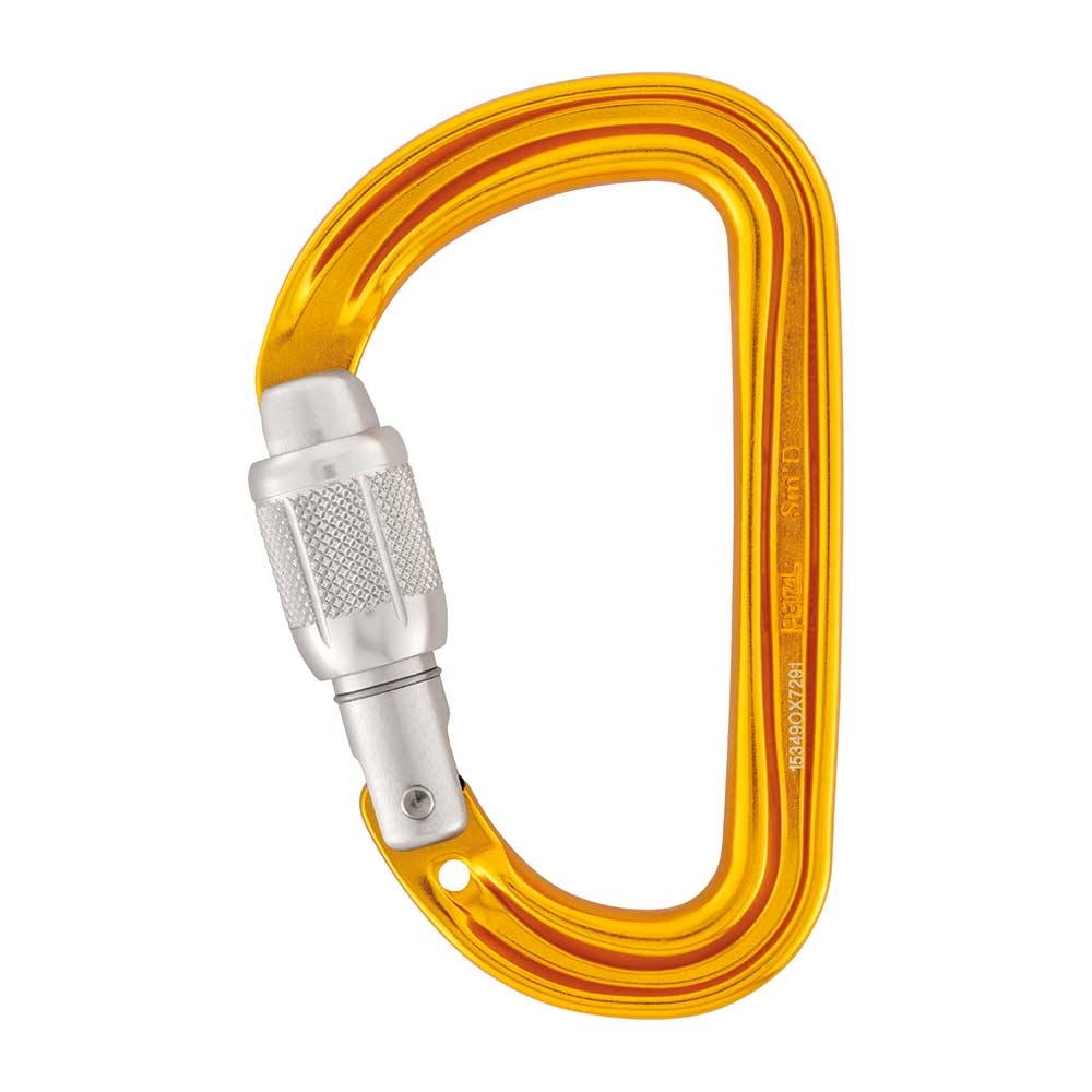 Petzl Sm'D Screw Lock Orange M39A SL karabiners en setjes online bestellen bij Kathmandu Outdoor & Travel