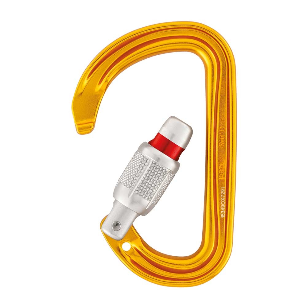 Petzl Sm'D Screw Lock Orange M39A SL karabiners en setjes online bestellen bij Kathmandu Outdoor & Travel