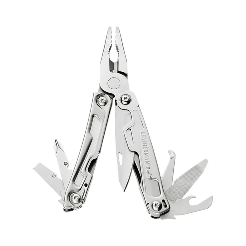 Leatherman Rev Steel 832130 messen & tools online bestellen bij Kathmandu Outdoor & Travel