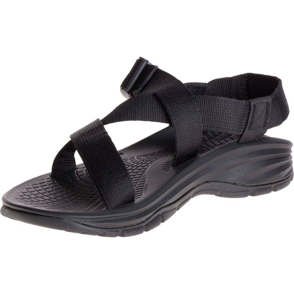 Chaco Z/Volv Solid Black J105085-SBLK sandalen online bestellen bij Kathmandu Outdoor & Travel