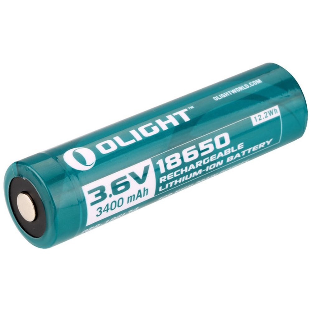 Olight Rechargeable lithium-ion 18650HP 3,6V 3400mAh . OL 18650HP 3400 mAh energie & electronica online bestellen bij Kathmandu Outdoor & Travel