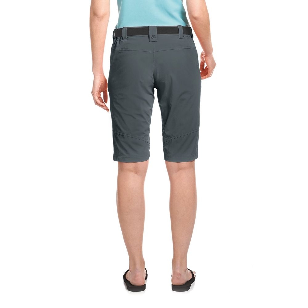 Maier Sports Lawa Bermuda Women's Graphite 3000014-949 broeken online bestellen bij Kathmandu Outdoor & Travel