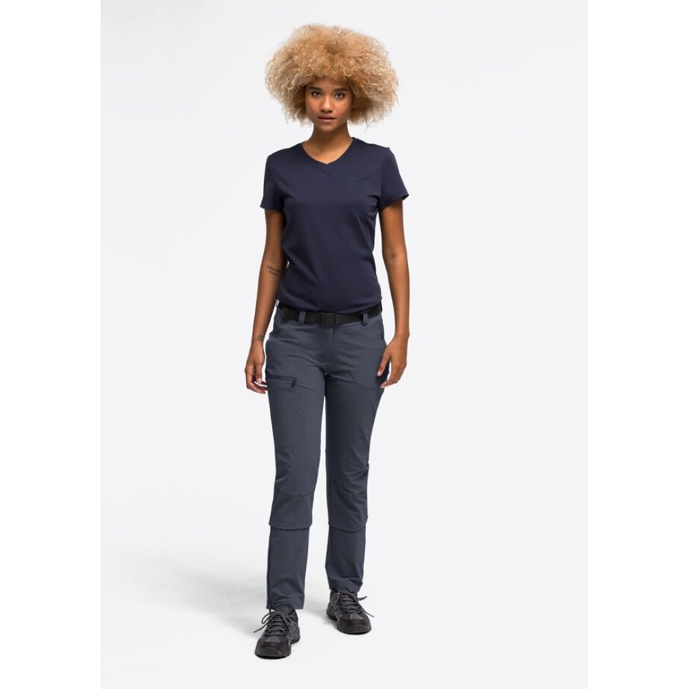 Maier Sports Inara Slim Pants regular women's Graphite 3000106-949 broeken online bestellen bij Kathmandu Outdoor & Travel