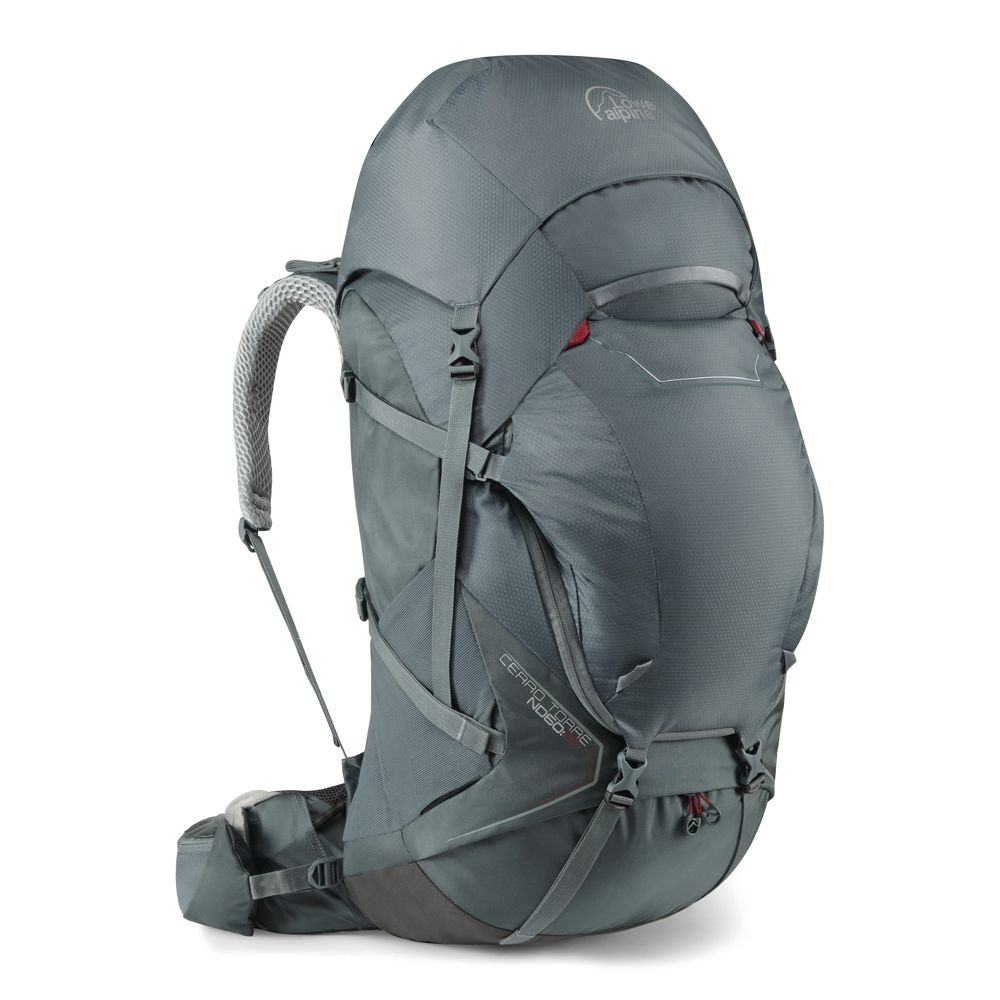 Lowe Alpine Cerro Torre ND60:80 S/M Dark Slate FBQ-03-SL-60 trekkingrugzakken online bestellen bij Kathmandu Outdoor & Travel