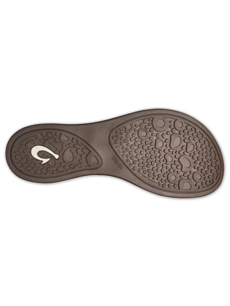 Olukai KaeKae Woman's Black Silver 20374-402K slippers online bestellen bij Kathmandu Outdoor & Travel