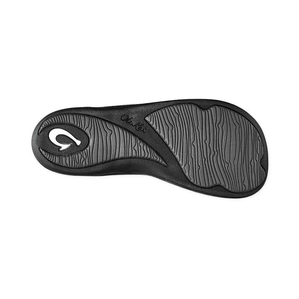 Olukai Kulapa Kai woman's Black 20198-4040 slippers online bestellen bij Kathmandu Outdoor & Travel