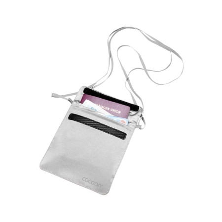 Cocoon  Secret Passport Wallet Silk Sand /Grey