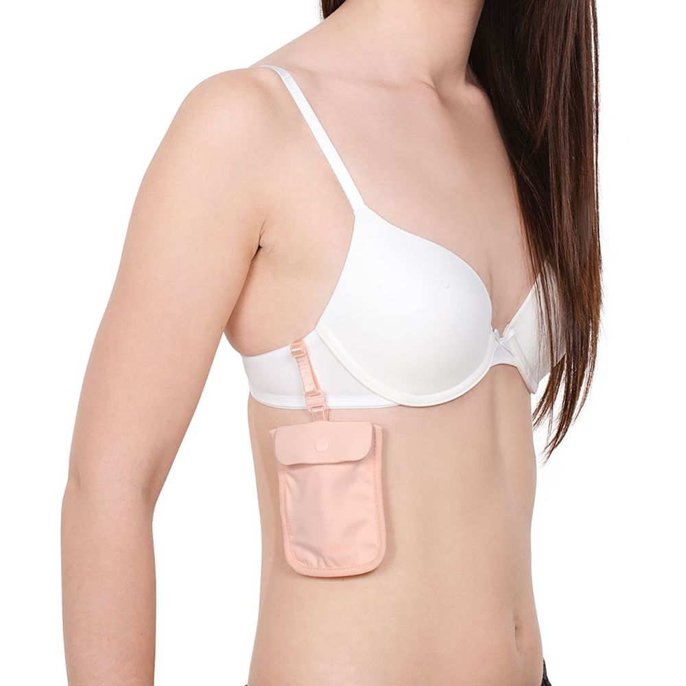 Pacsafe CoverSafe S25 Secret Bra Pouch Orchid 10121314 reisaccessoires online bestellen bij Kathmandu Outdoor & Travel