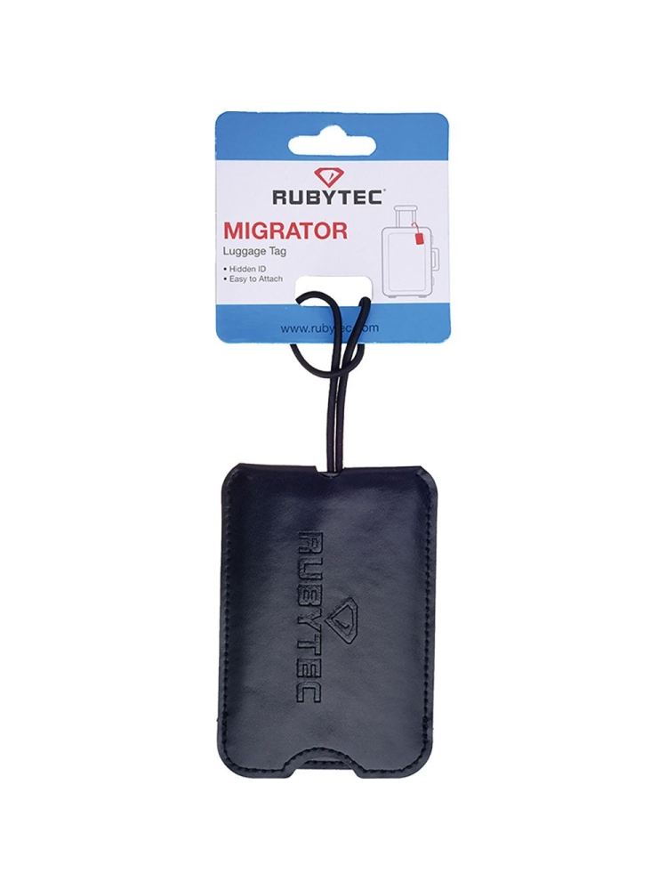 Rubytec Migrator Luggage Tag Black RU53110 trekkingrugzakken online bestellen bij Kathmandu Outdoor & Travel