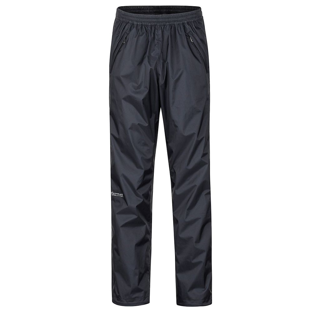 Marmot PreCip Eco Full Zip Pants Long Black 15882L-001 broeken online bestellen bij Kathmandu Outdoor & Travel