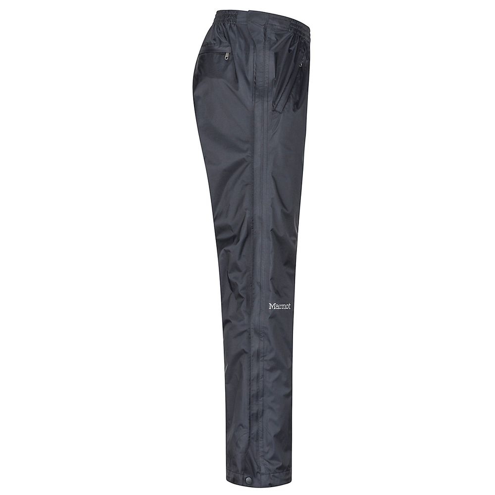 Marmot PreCip Eco Full Zip Pants Long Black 15882L-001 broeken online bestellen bij Kathmandu Outdoor & Travel