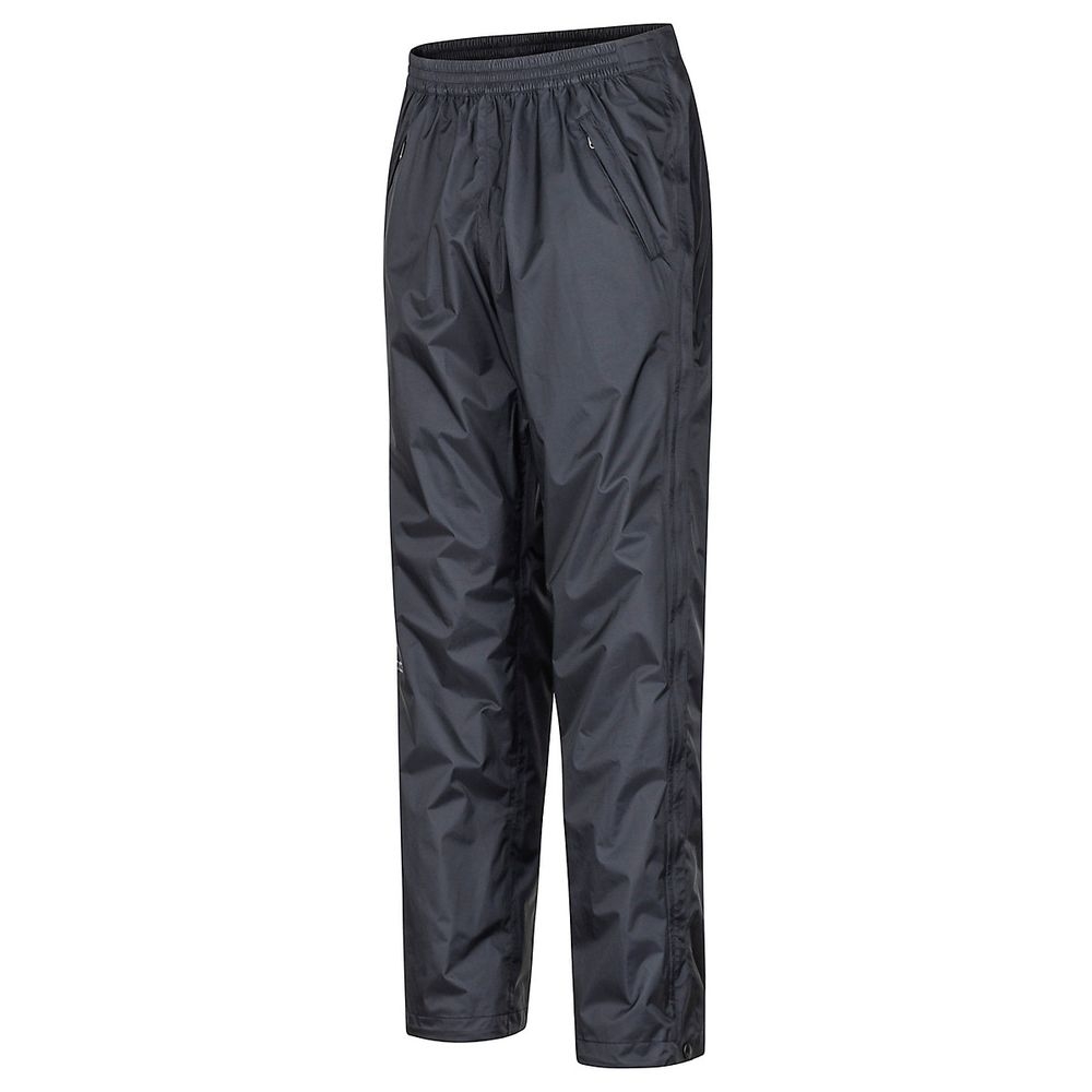 Marmot PreCip Eco Full Zip Pants Long Black 15882L-001 broeken online bestellen bij Kathmandu Outdoor & Travel