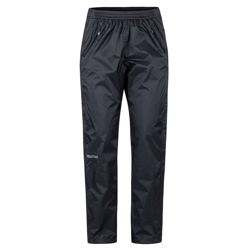 Marmot PreCip Eco Full Zip Pants Regular Women's Black 15867R-001 broeken online bestellen bij Kathmandu Outdoor & Travel