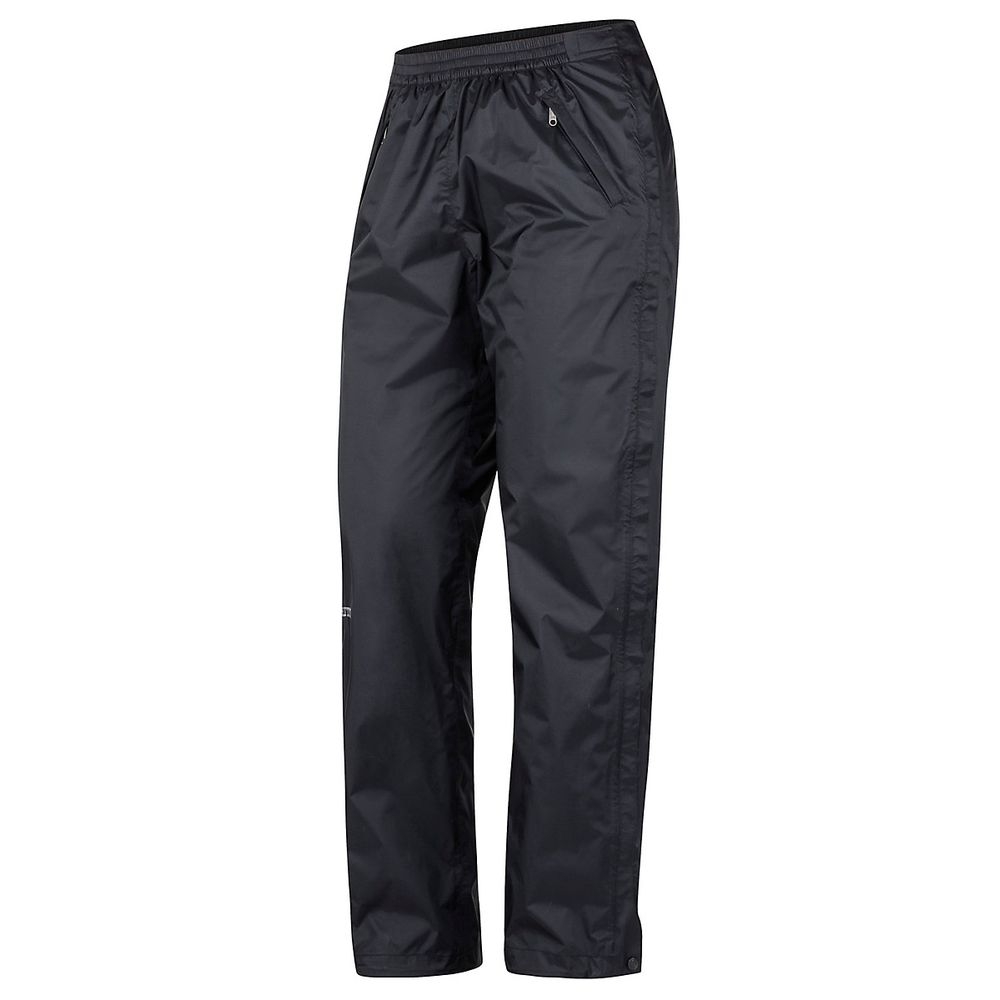Marmot PreCip Eco Full Zip Pants Regular Women's Black 15867R-001 broeken online bestellen bij Kathmandu Outdoor & Travel