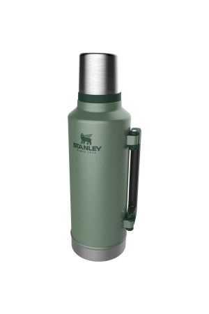 Stanley Classic Vacuum Bottle 1,9L Hammertone Green 10-07934-003 drinkflessen en thermosflessen online bestellen bij Kathmandu Outdoor & Travel