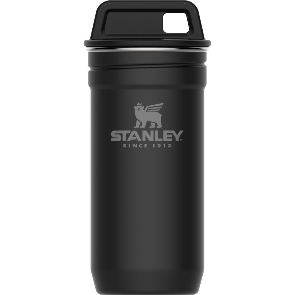 Stanley Stainless Steel Shot Set Matte Black 10-01705-036 drinkflessen en thermosflessen online bestellen bij Kathmandu Outdoor & Travel