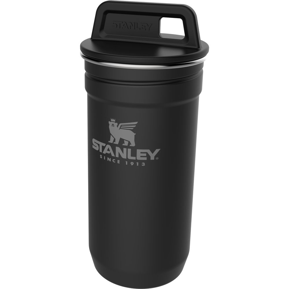Stanley Stainless Steel Shot Set Matte Black 10-01705-036 drinkflessen en thermosflessen online bestellen bij Kathmandu Outdoor & Travel