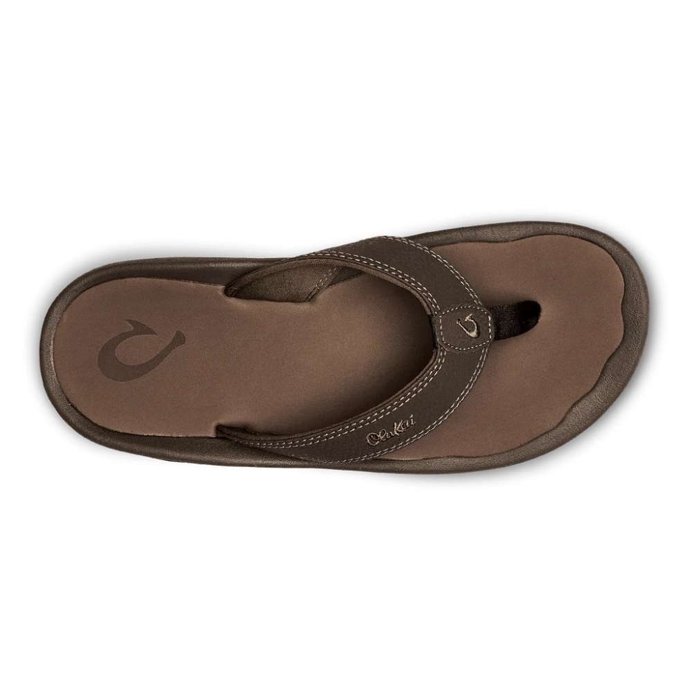 Olukai Ohana Dark Java/Ray 10110-4827 slippers online bestellen bij Kathmandu Outdoor & Travel