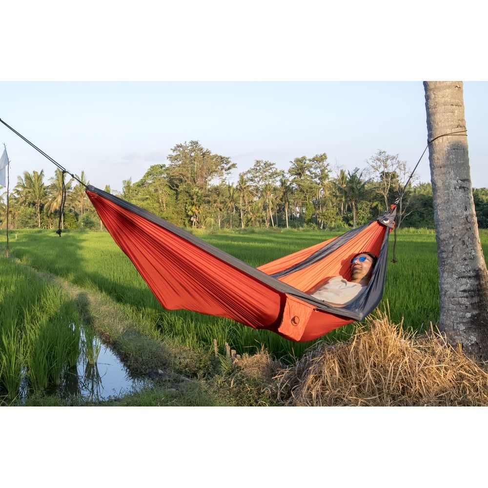 Ticket to the Moon Original Double Orange/Dark Grey TMO3503 hangmatten online bestellen bij Kathmandu Outdoor & Travel