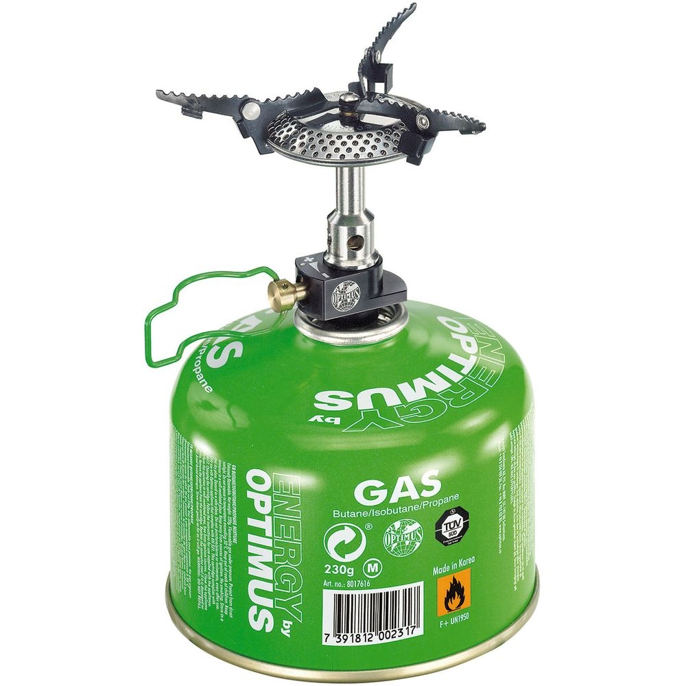 Optimus Crux Lite Stove Grey/Green OPT8019259 branders online bestellen bij Kathmandu Outdoor & Travel