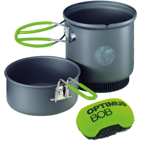Optimus  Terra Weekend HE Cookset Grey/Green