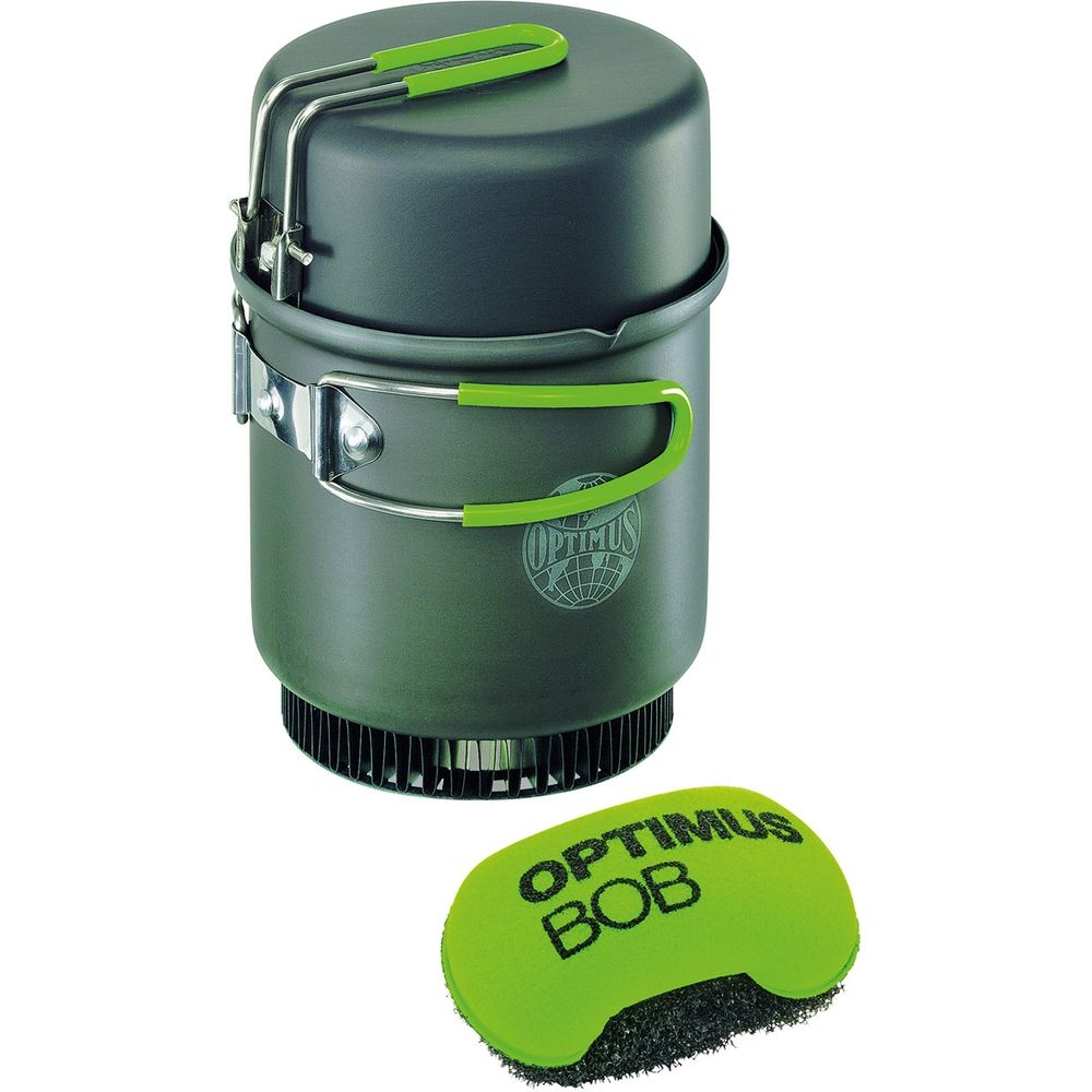 Optimus Terra Weekend HE Cookset Grey/Green OPT8020707 koken online bestellen bij Kathmandu Outdoor & Travel