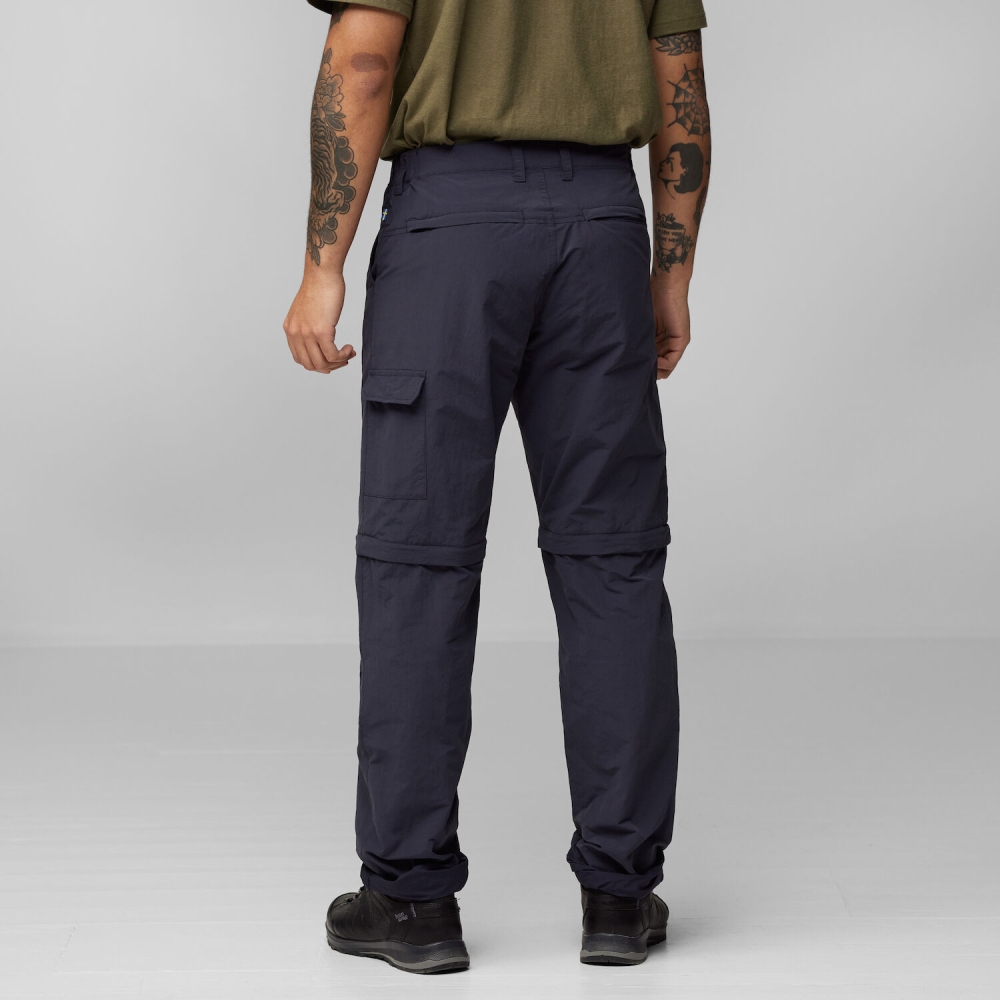 Fjällräven Travellers MT Zip-Off Trousers Dark grey 84755-030 broeken online bestellen bij Kathmandu Outdoor & Travel