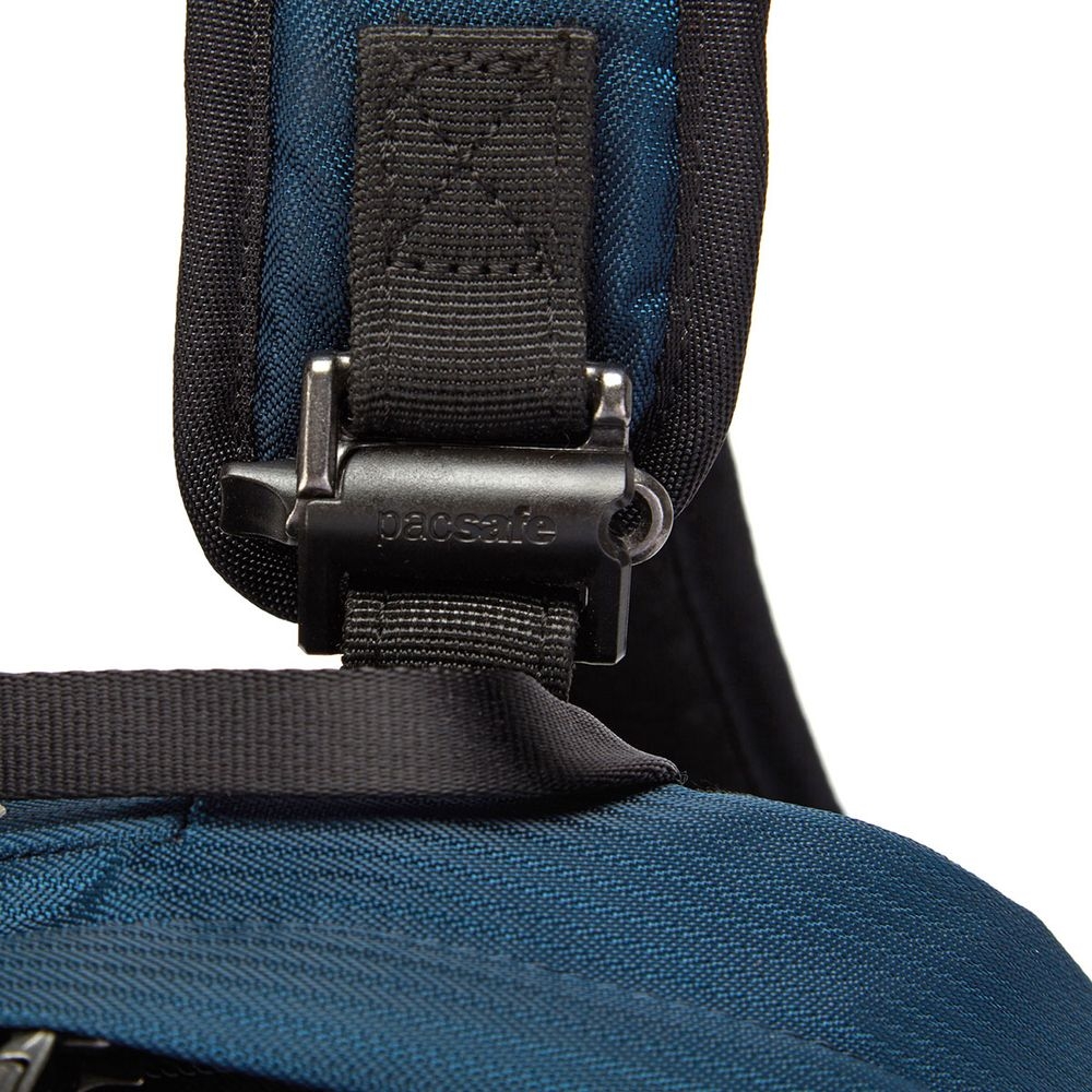 Pacsafe Vibe Anti-Theft Backpack (Econyl) 25L Ocean 40100641 dagrugzakken online bestellen bij Kathmandu Outdoor & Travel
