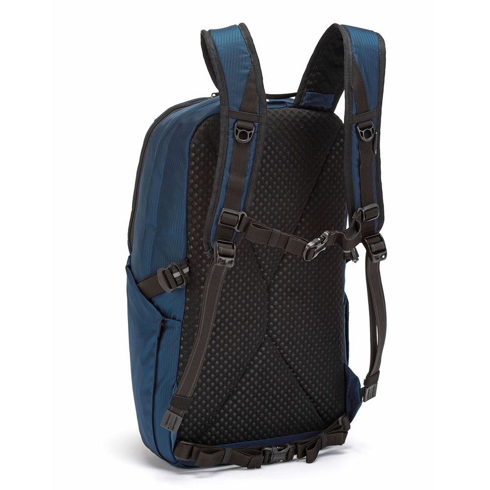 Pacsafe Vibe Anti-Theft Backpack (Econyl) 25L Ocean 40100641 dagrugzakken online bestellen bij Kathmandu Outdoor & Travel