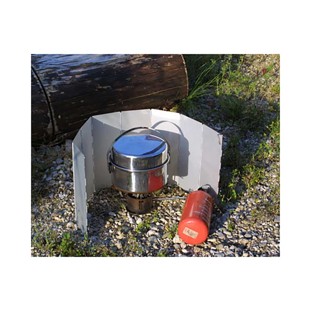 Basic Nature Windscherm aluminium 78 x 26cm XL Aluminium 052950 branders online bestellen bij Kathmandu Outdoor & Travel