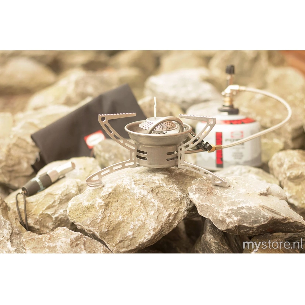 Primus Easyfuel Stove Duo Piezo Zilver 327743 branders online bestellen bij Kathmandu Outdoor & Travel