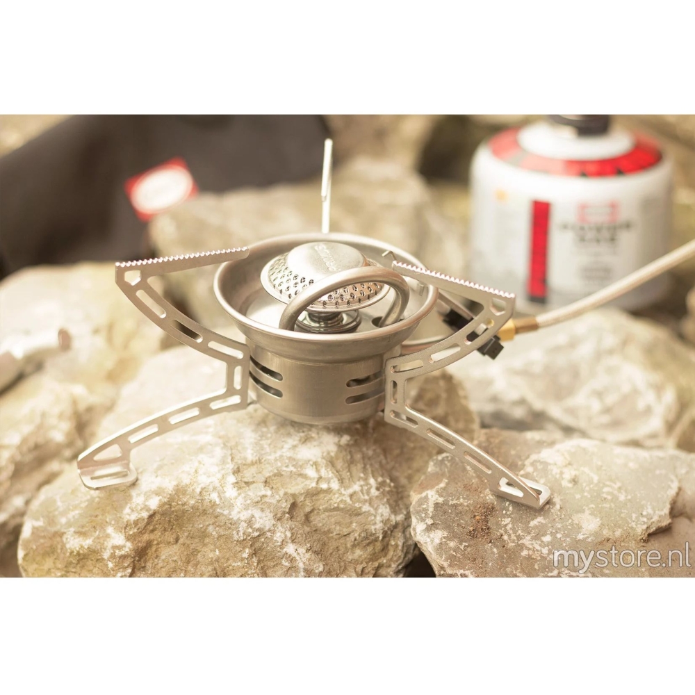 Primus Easyfuel Stove Duo Piezo Zilver 327743 branders online bestellen bij Kathmandu Outdoor & Travel