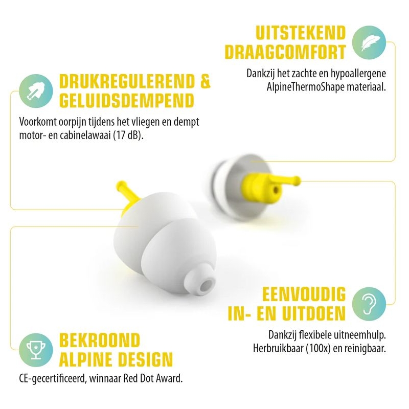 Alpine FlyFit Oordoppen .