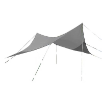 Bo-Camp Tarp 3m x 3m Lichtgrijs/Anthraciet