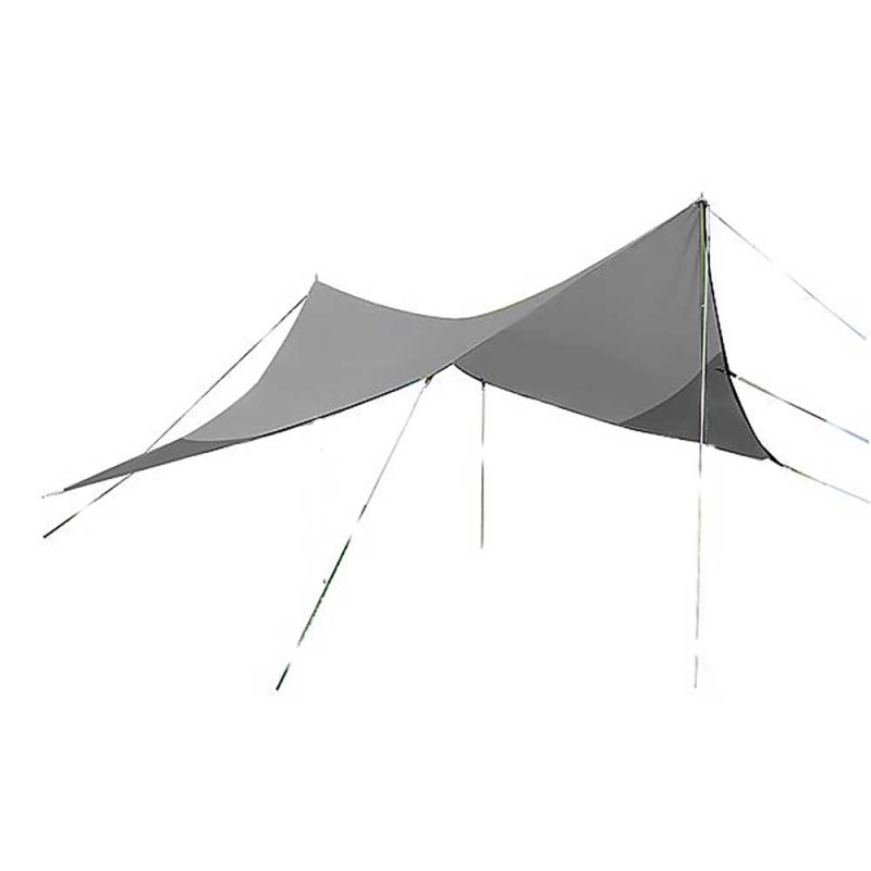 Bo-Camp Tarp 3m x 3m Lichtgrijs/Anthraciet