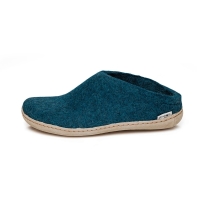 Glerups Slip-On Leather Petrol