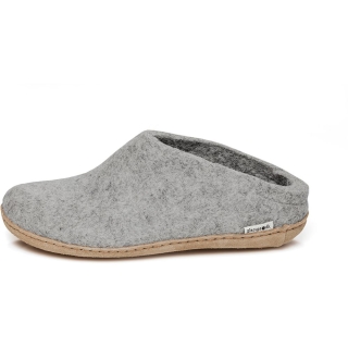 Glerups Slip-On Leather Grey
