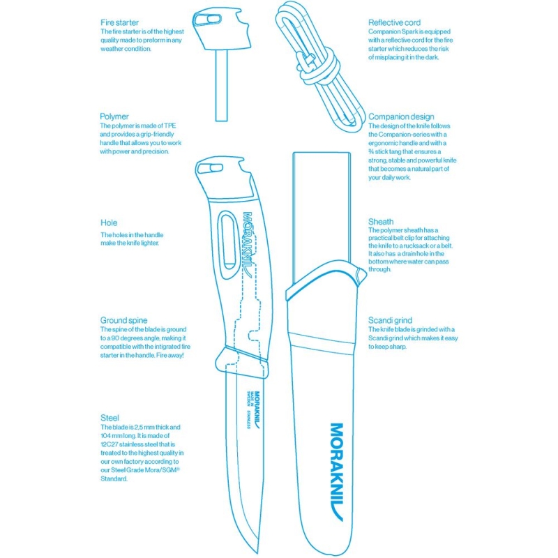 Morakniv Companion Spark Black