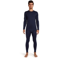 Icebreaker 200 Oasis Long Sleeve Crewe Midnight Navy shirt