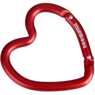 Munkees Heart Carabiner .