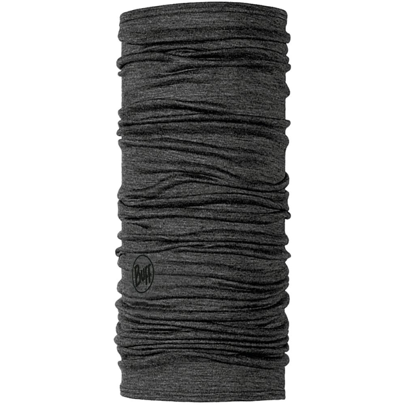 Buff Buff Lightweight Merino Wool Solid Grey