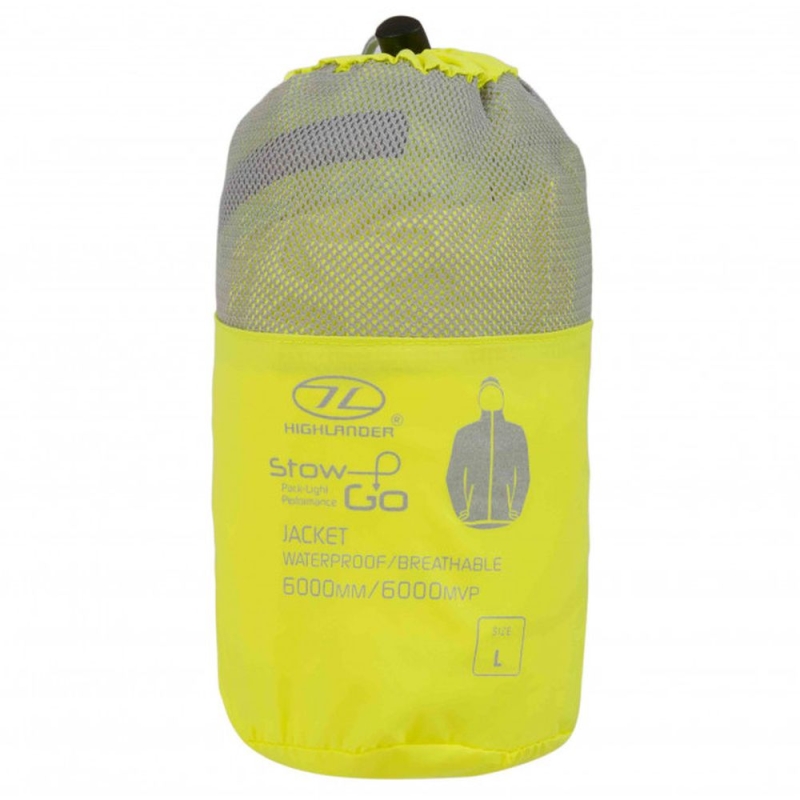 Stow & Go Packaway Jacket Yellow